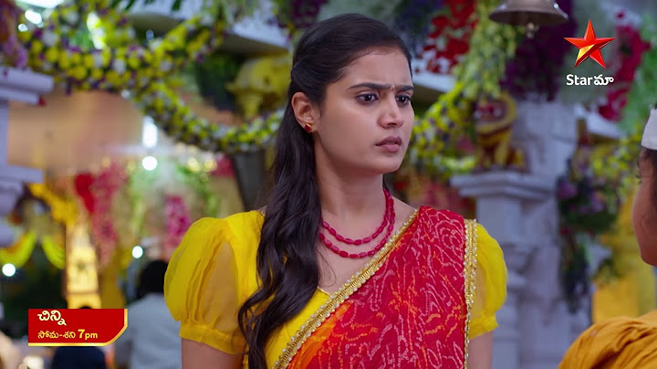 Chinni - Promo | 4th Mar 2025 | Star Maa Serials | Mon-Sat at 7 pm | Star Maa