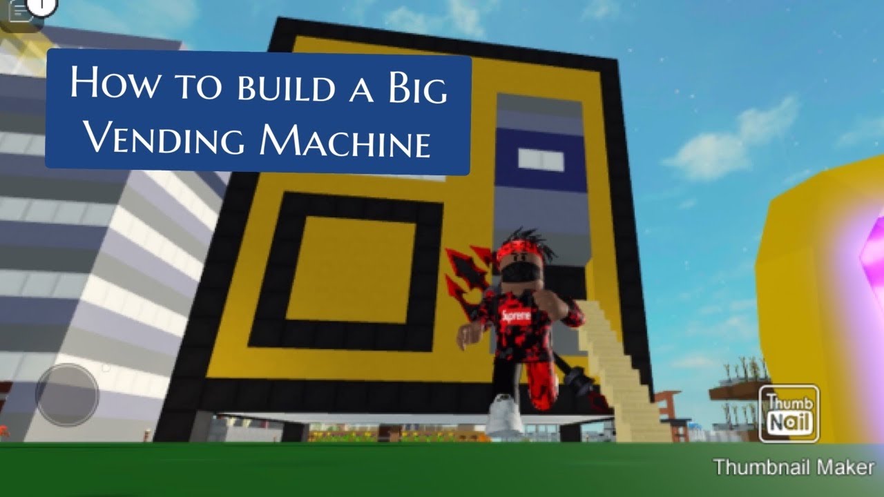 How To Build A Big Vending Machine Shop In Roblox Islands Youtube - roblox islands shop ideas