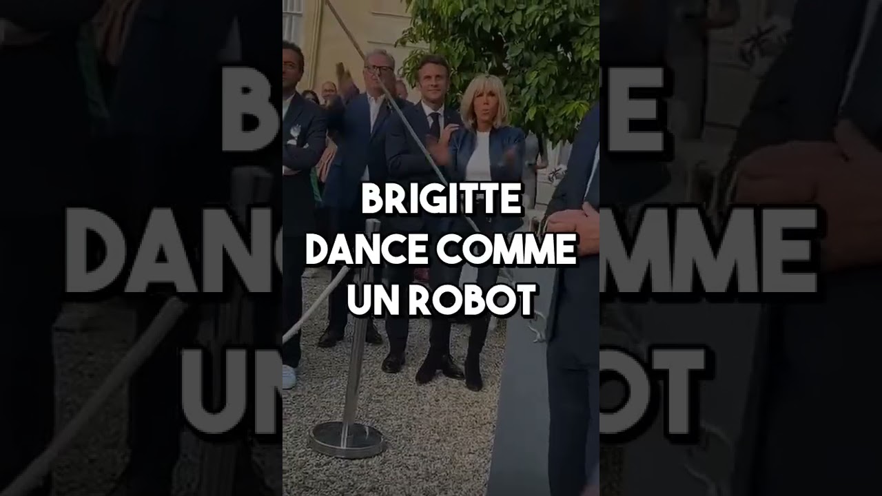 Brigitte Macron danse comme un robot  lElyse