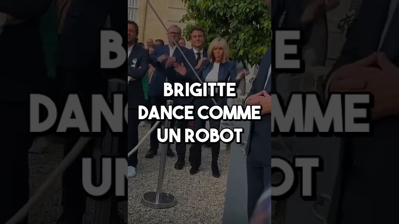 Brigitte Macron danse comme un robot  lElyse