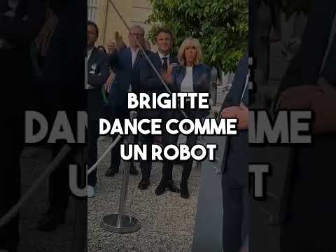 Brigitte Macron danse