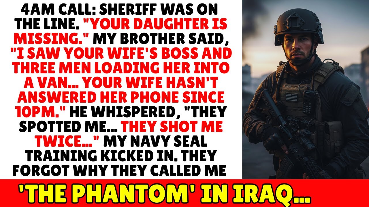 Daughter Kidnapped, Wife Not Answering. Brother Saw Wife's Boss. He's Shot. Delta Force Activated...