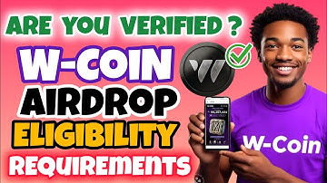 How to Qualify For W-Coin Airdrop | Do This To Be Eligible for W-Coin Token Airdrop | W-coin Token