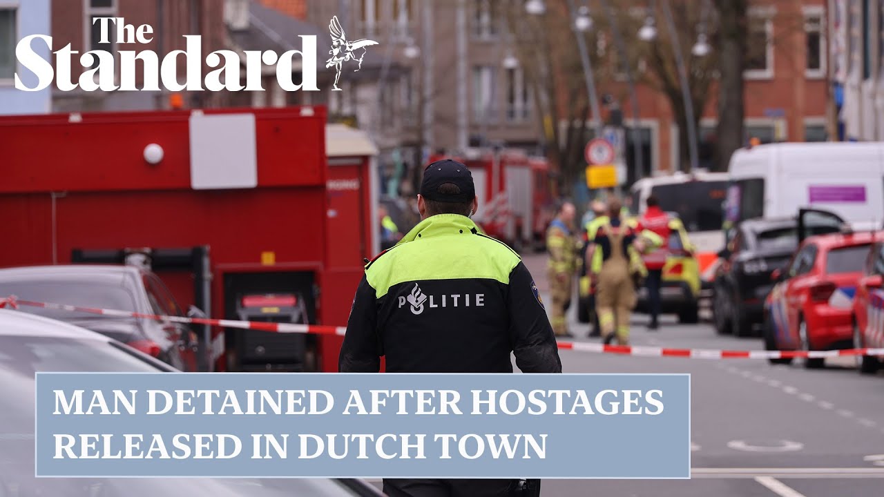 Man detained after hostages released in Dutch town