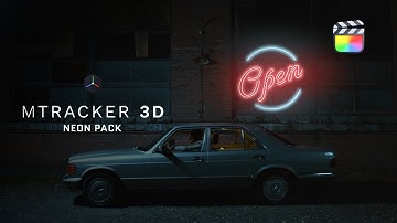 mTracker 3D Neon Pack — Pack Of Trackable Neons for mTracker 3D — MotionVFX