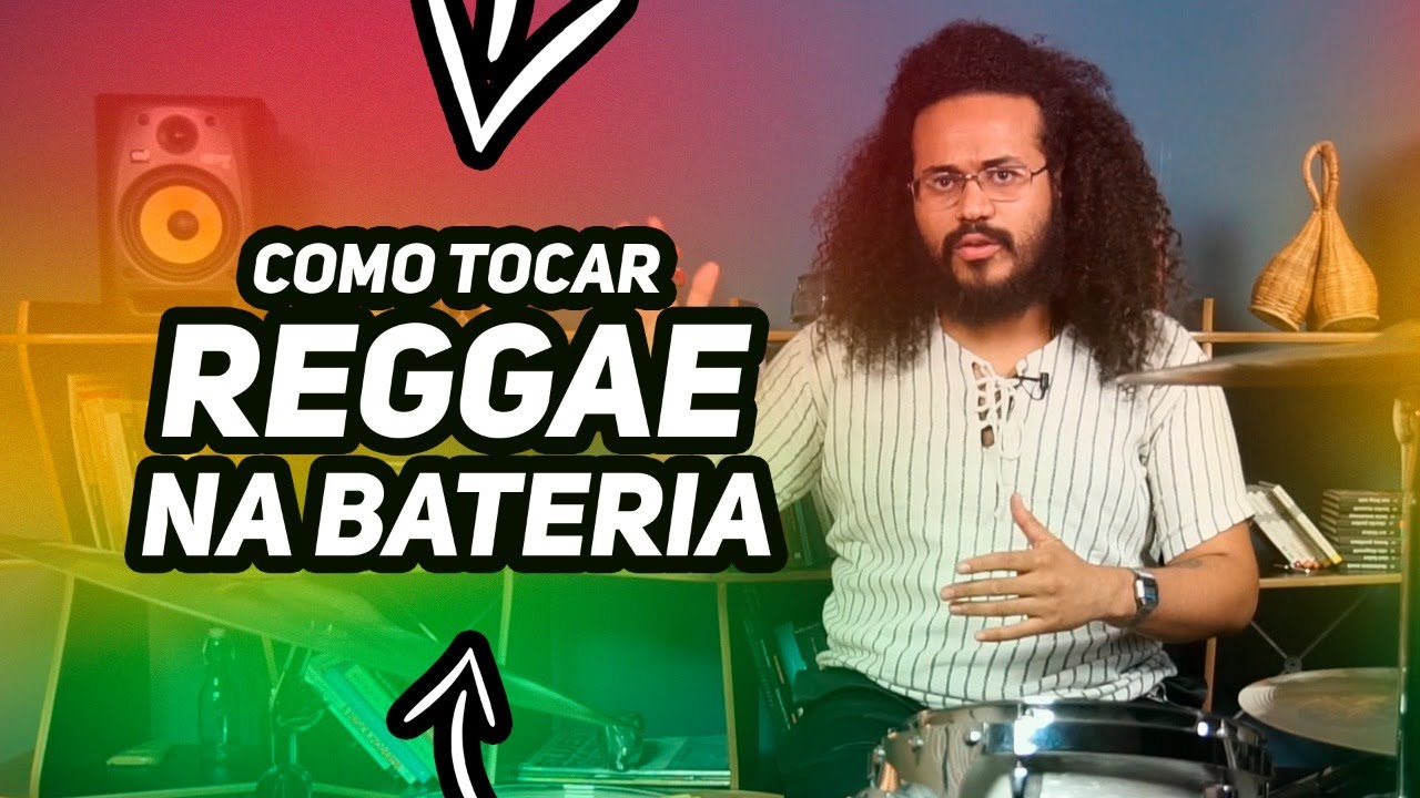 COMO TOCAR REGGAE NA BATERIA? (Aula para iniciantes) - YouTube