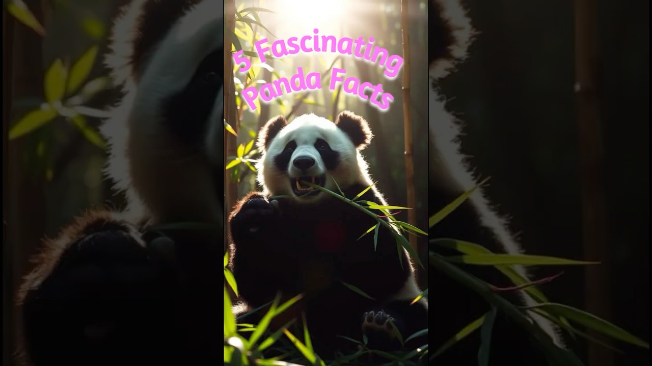5 Fascinating Panda Facts 🐼