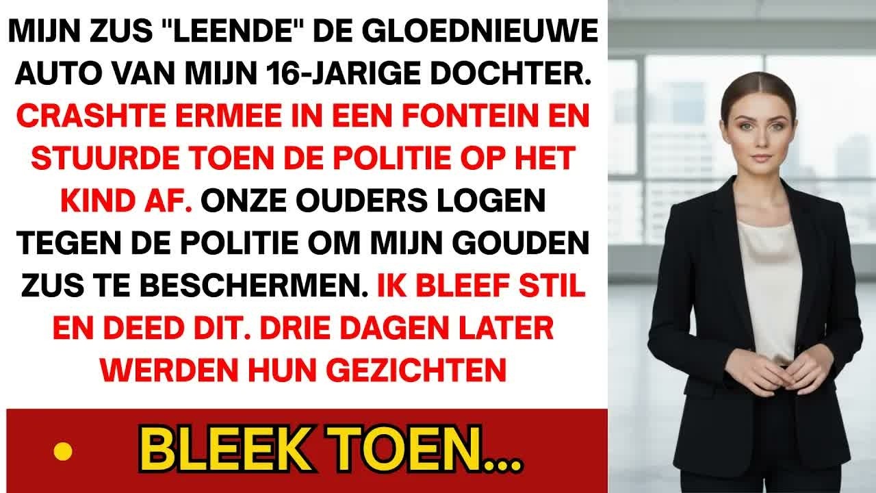 Om twee uur ’s nachts werd er op mijn deur gebonsd. Twee agenten stonden voor mijn huis in Haarlem en vertelden dat mijn Mercedes tegen een monument was gereden. De bestuurder was gevlucht. Toen...