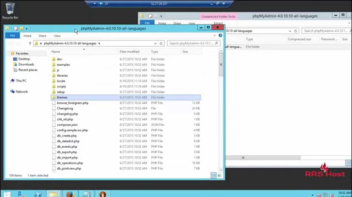 How to install PhpMyAdmin in windows server | Install PhpMyAdmin in windows server