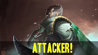 Attacker kunkka is just too good!