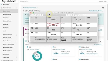 Math 300 Directions for MyMathLab lecture