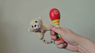 Soothing Baby Rattle Sounds – Relaxing and Gentle Sensory Audio for Babies