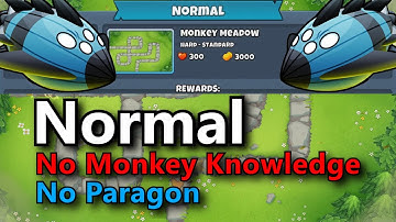 BTD6 Vortex Normal || No Monkey Knowledge ||