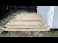 How To Build a Shed or Deck Foundation