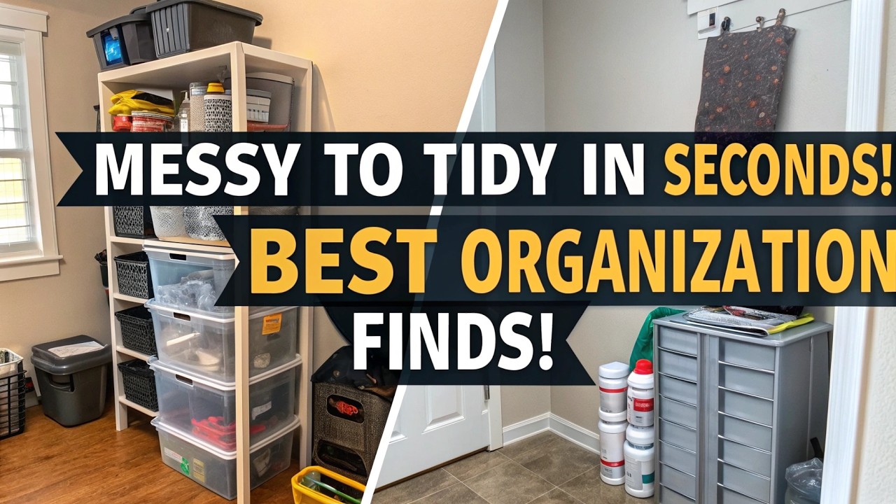 “Declutter Like a PRO! 🔥 Must-Have Home Organization Finds” - YouTube