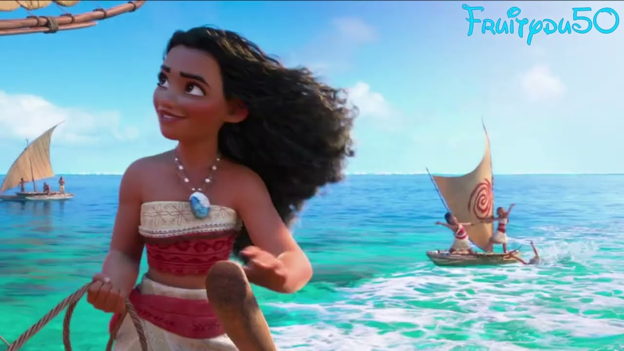 Soleil Bleu Vaiana Amv Disney Luiza