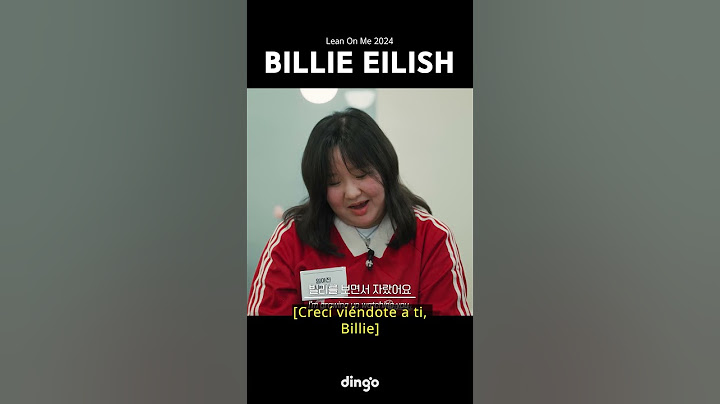 Billie Eilish corrió a conocer a sus fans nada más llegar a Corea | Lean On Me 2024