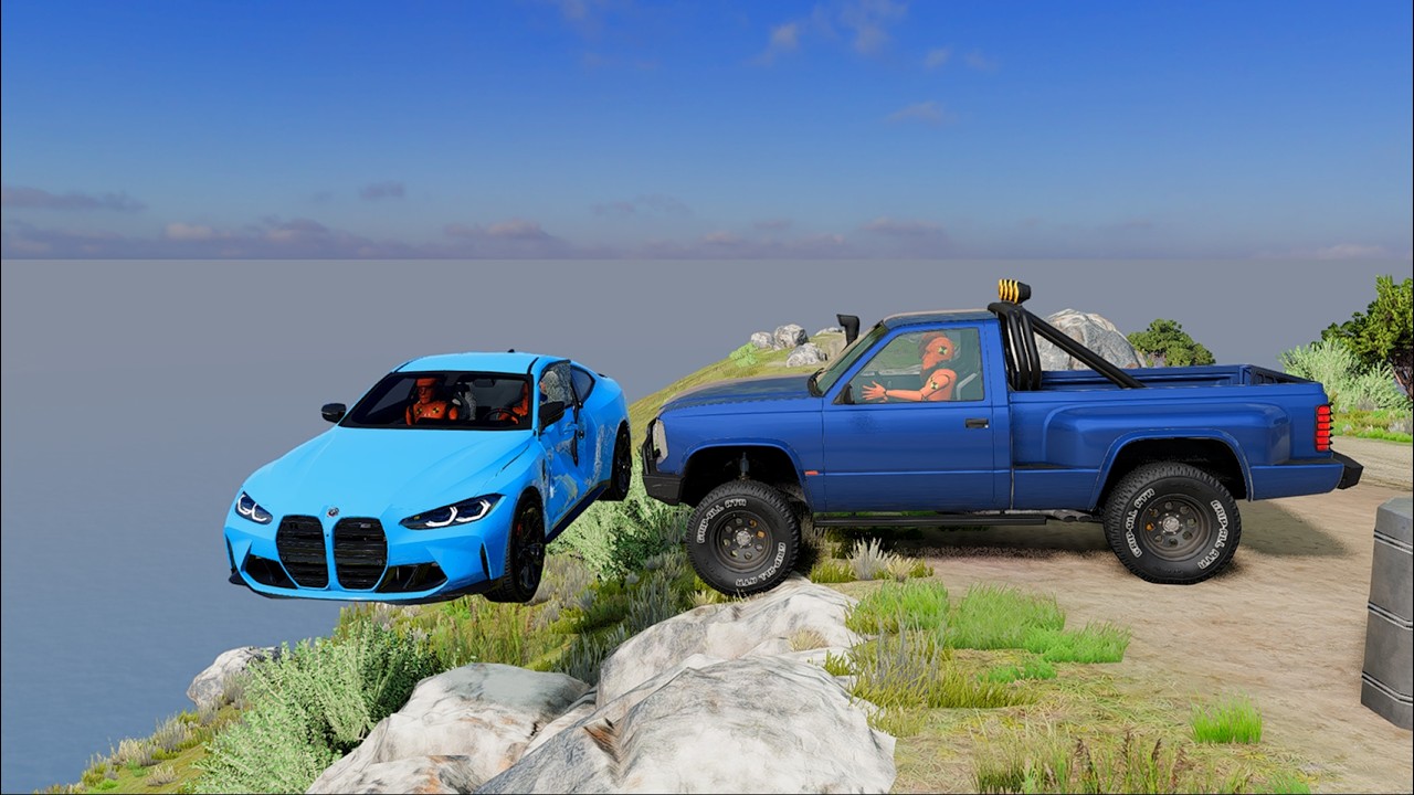 Realistic Car Crashes in BeamNG Drive #13: NO WAY BACK! TOTAL DESTRUCTION!
