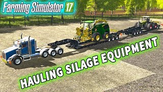 Hauling Oversize Equipment - Farming Simulator 2017 Mods Ls17 Maps Oklahoma Silage Production