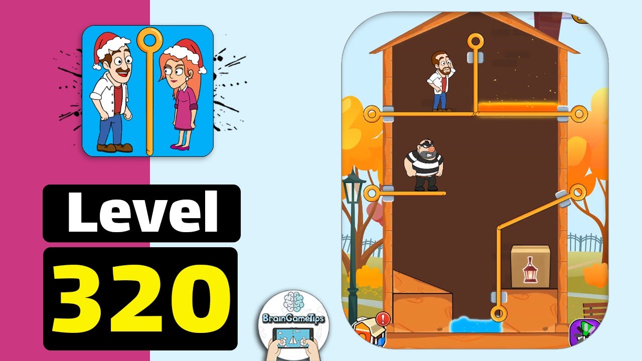 Home Pin: Pull The Pin Puzzle - Level 320 Walkthrough