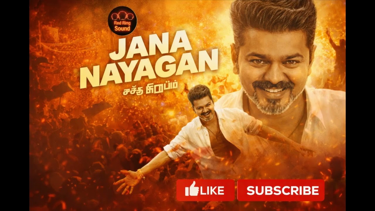 JANA NAYAGAN | Tamil Nadu’s Mass Anthem 🔥 | Red Ring Sound
