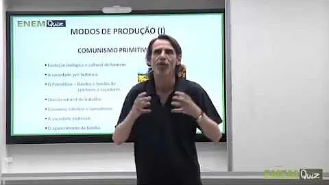 Qual o modo de produção do comunismo primitivo?
