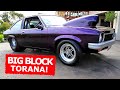 WILD BIG BLOCK CHEVY powered Holden Torana - Insane Aussie Muscle!