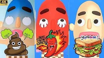 Sandwich Runner Gameplay Walkthrough #23 All Levels (IOS, Android)