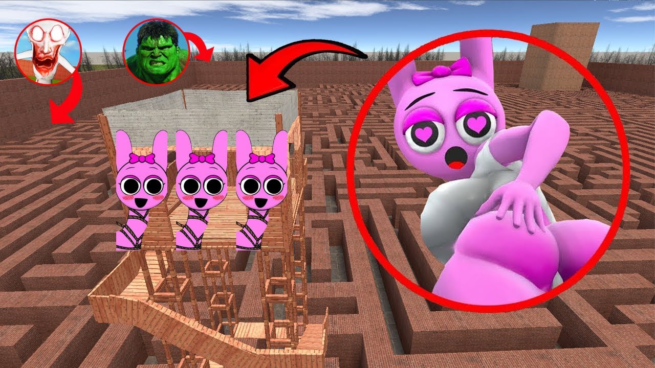 EPIC SHOWDOWN: MISS PINKI & FRIENDS VS NPC-096 in Garry's Mod!!! #3 ...