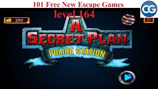 101 Free New Escape Games level 164 - A Secret Plan POLICE STATION - Complete Game screenshot 5
