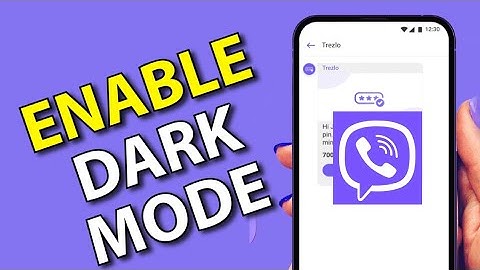 How to Enable Dark Mode in Viber 2025?