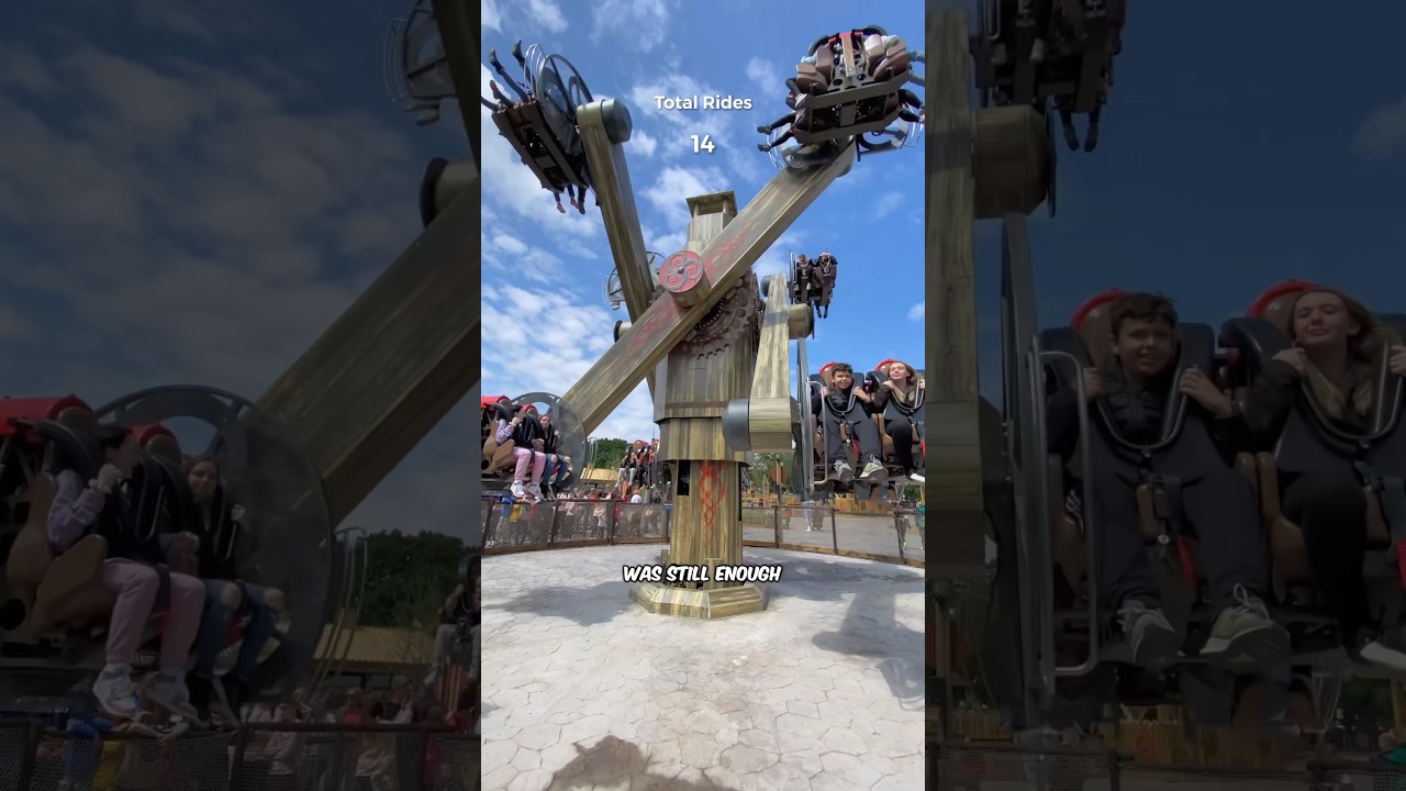 How many rides can we do in 4 hours at Drayton Manor? 🤔