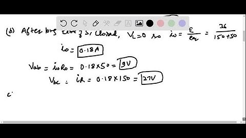 Consider the circuit shown in Fig. P30.63. Let ε= 36.0 V, R_0 = 50.0   Ω,…