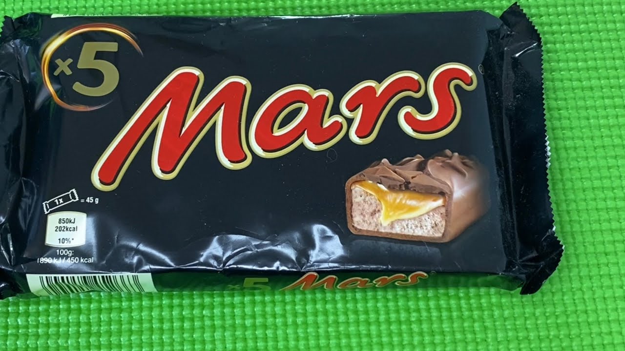 Mars Chocolate Bar Unboxing / Mars / Satisfying Video ASMR 