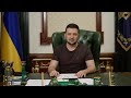 Звернення Президента України Володимира Зеленського за підсумками 24-го дня війни