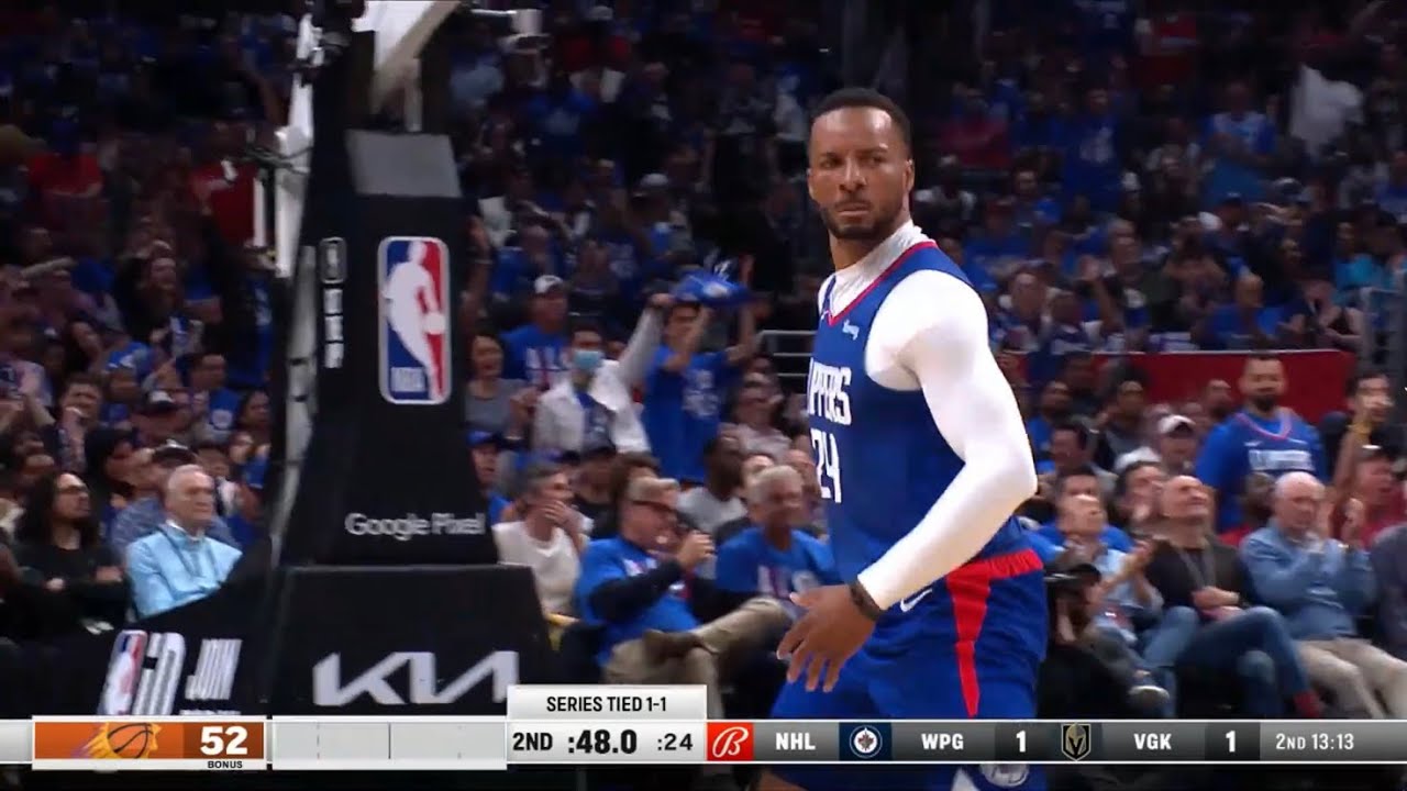 Norman Powell goes on a 9-0 run against the Suns || 2023 R1 Game 3