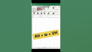Here’s how to display and hide headings in an excel sheet #excel #exceltips #exceltutorial