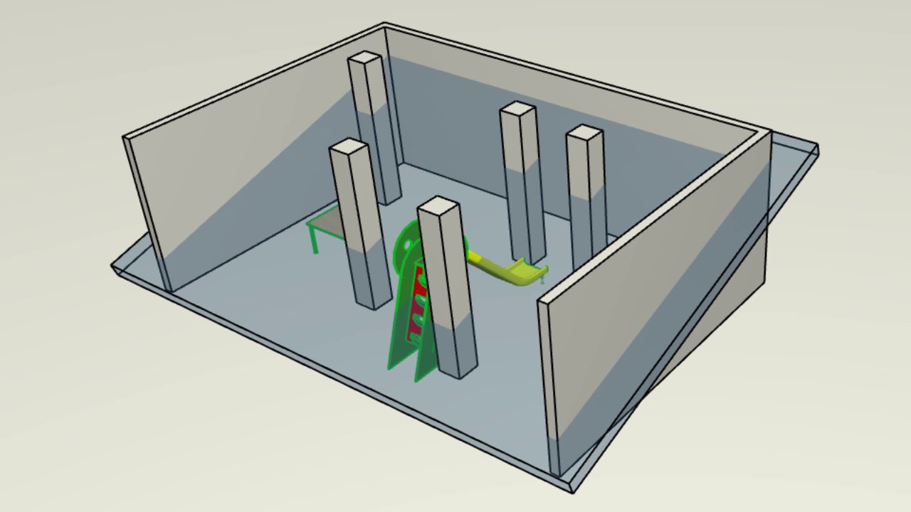 Ctrl 0で屋根から突き出した壁 柱 オブジェクトをクロップする Archicad For Beginners