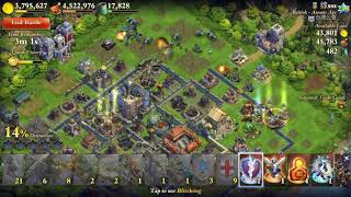 27 12 2017 Dominations war attack 5* 100% level 218