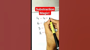 🔢 Subtraction Challenge: Test Your Math Skills in a Quiz! #maths #shortsvideo