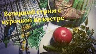 Вечерний Стрим С Курочкой На Костре.