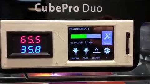 Modified 3D Systems CubePro Printing Polycarbonate at 100mm/s