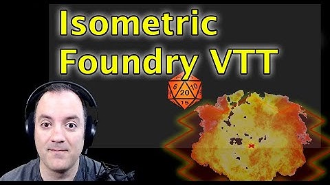 Isometric Grid in Foundry VTT - The "Hex" Trick