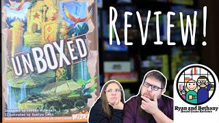 Unboxed Review! (can you figure out how to design the game before you play it?)