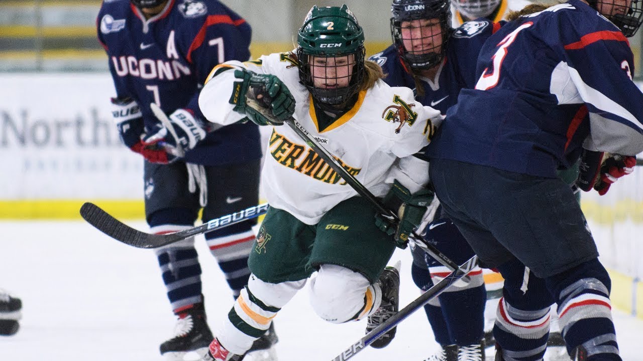 Women's Hockey: Vermont vs. UConn (2/10/18)