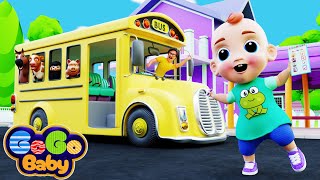 wheels bus animal sounds version more nursery rhymes baby