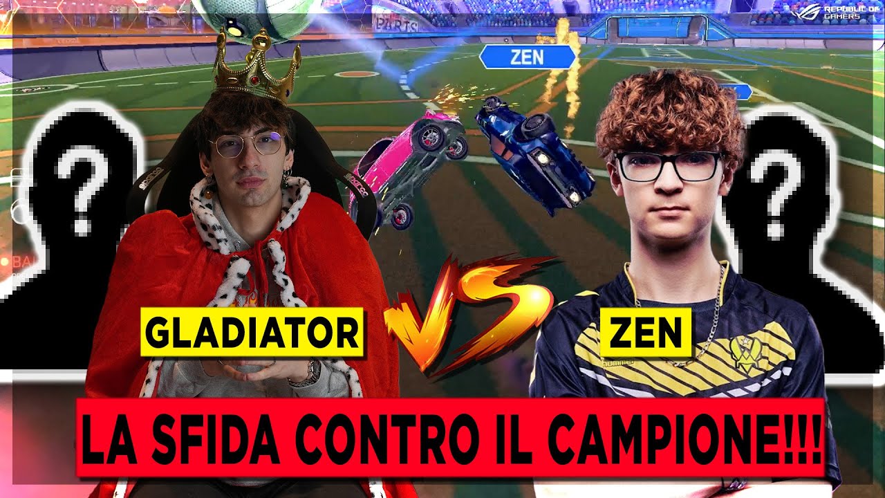 CONTRO ZEN CAMPIONE DEL MONDO RLCS SI DECIDE TUTTO!!! | Gladiator_RL
