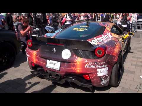 iPE/Widebody Ferrari 458 Start & Loud Revs - Gumball 3000