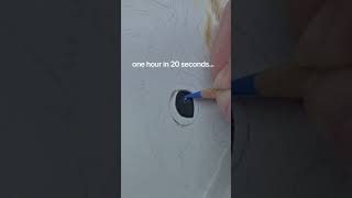 time lapse of a gorgeous cat eye #drawing #art #petportraits