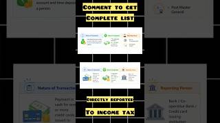 Income tax sab dekh raha hai! 👀 Ye transactions kabhi mat bhoolna! #incometax #itraid #shorts
